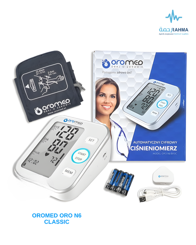 oromed digital blood pressure monitor ORO-N6BASIC