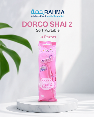 دوركو شفرات حلاقة نسائية ناعمة 10-Dorco Shai 2 Soft Portable 10
