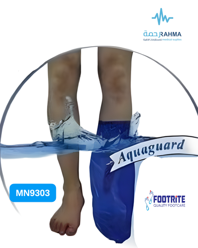 حامي للجبيرة للقدم والساق الى تحت الركبة- FootRite Cast & Bandage Protector Small Leg