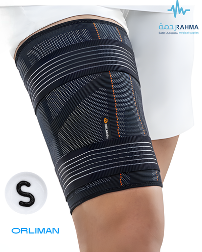 مشد داعم للفخذ-Orliman Sport Elasticated Thigh Support-Small