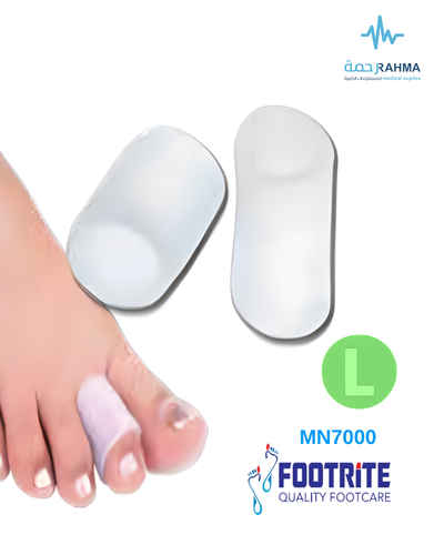 وسادة سيليكون دائرية للأصبع-Footrite Foot Care Products Silicone Gel Toe Cushion Rings-Large