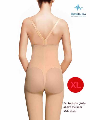 VOE FAT TRANSFER TO BUTTOCKS GIRDLE HIGH WAIST ABOVE THE KNEE 3104 XL