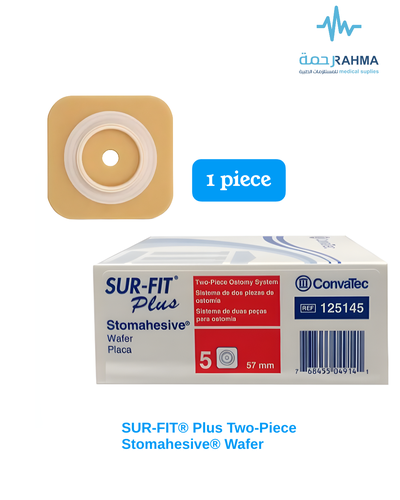 قاعدة لفتحة المفاغرة مرنة CONVATEC Sur-fit Plus Stomahesive 57mm