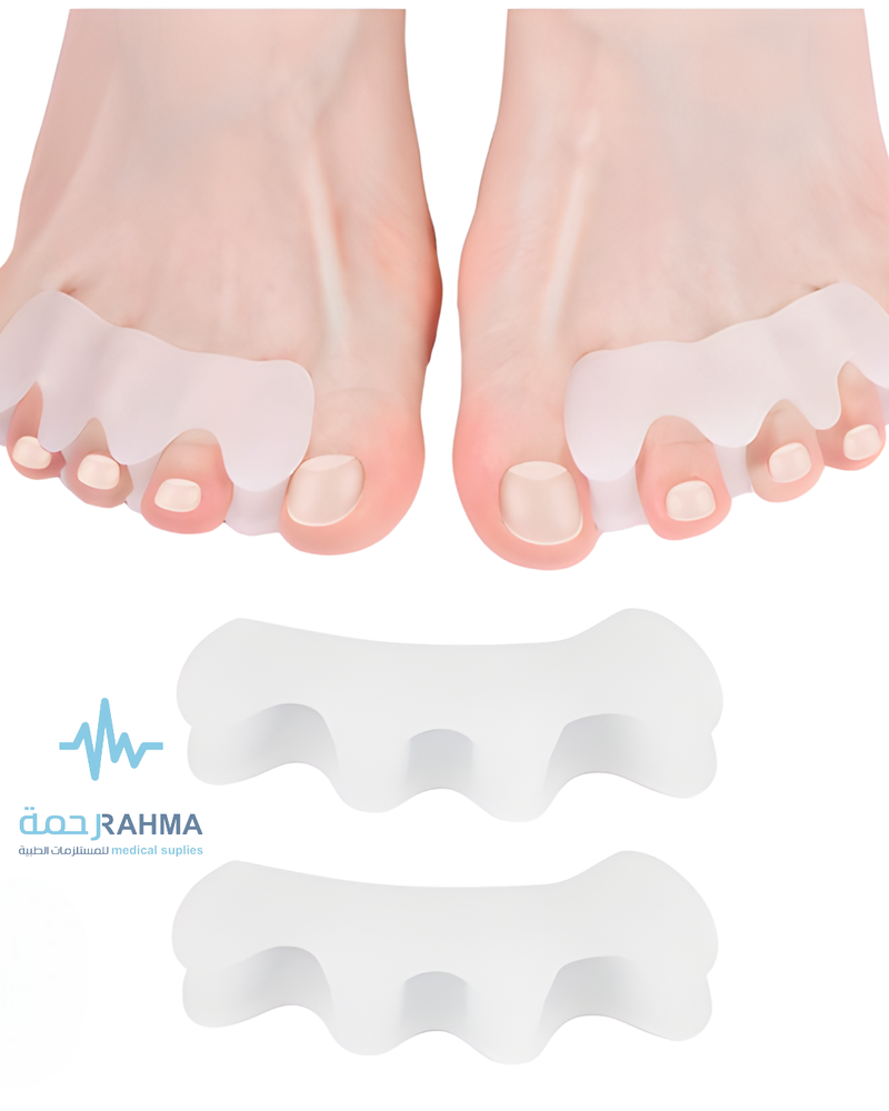 فواصل جل بين أصابع القدم-Relieve Gel Teo Separator