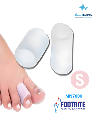 وسادة سيليكون دائرية للأصبع-Footrite Foot Care Products Silicone Gel Toe Cushion Rings-Small