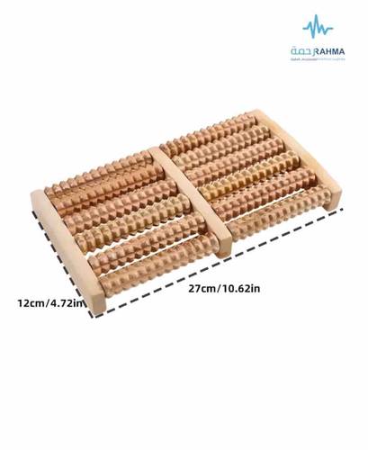 مدلك القدم الخشبي AT Wooden foot massager
