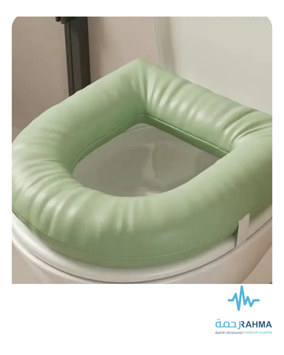 AT Toilet Cover Pad وسادة غطاء المرحاض اخضر