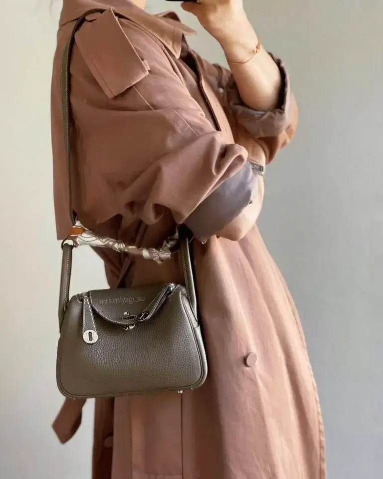 هيرمس ليندي ميني مقاس 19cm