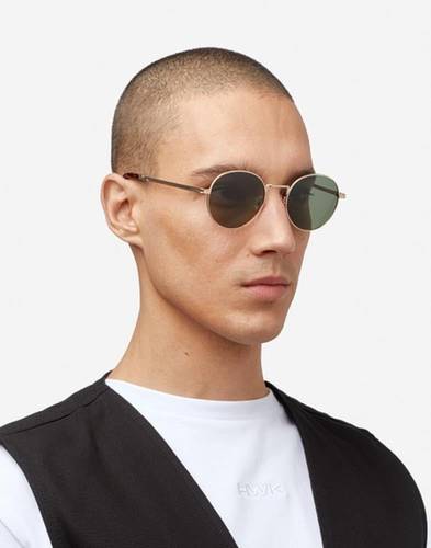 نظارة هاوكرز MOMA - POLARIZED GOLD GREEN