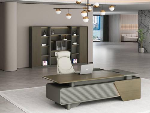 مكتب عصري على شكل حرف(L) - YD311D28E- 2800*2200*750mm