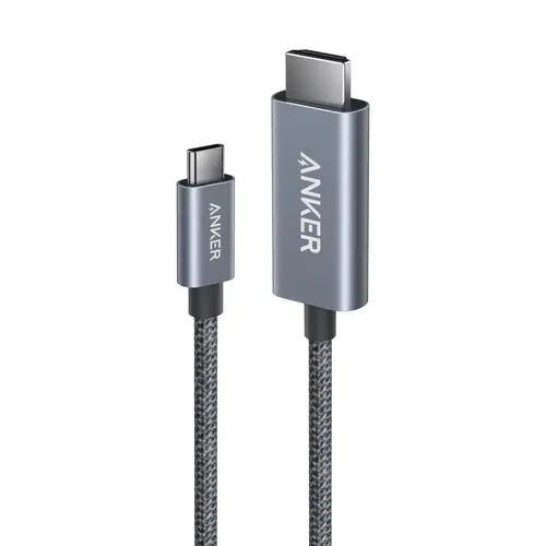 كيبل انكر نانو من USB-C إلى HDMI – بطول 1.8 متر، دقة 4K - أسود