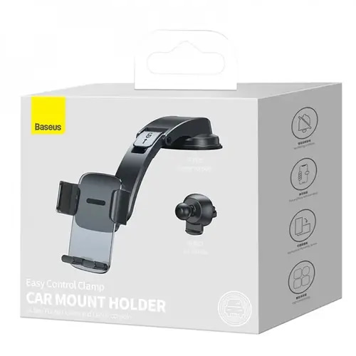 ستاند بيسوس للسيارة على الديكور وعلى فتحة المكيف - اسود