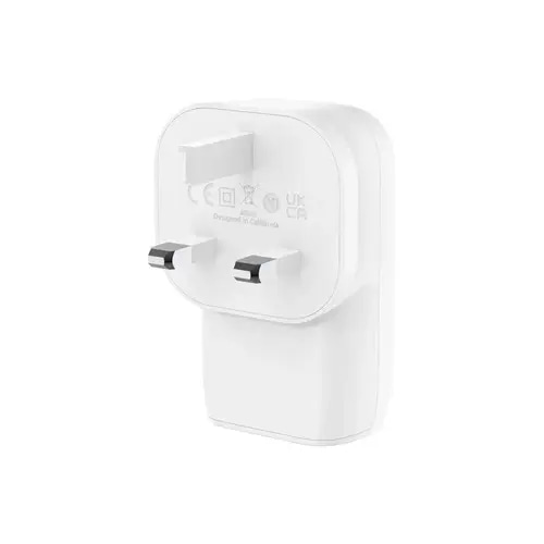 شاحن جداري بيلكن بقوة 67 واط 3 منافذ تايب سي - ابيض