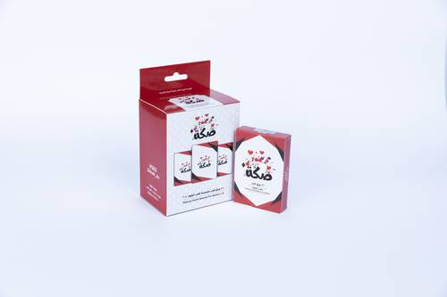 6 حبات صكة الحمراء (بلوت) 32 ورقة لعب