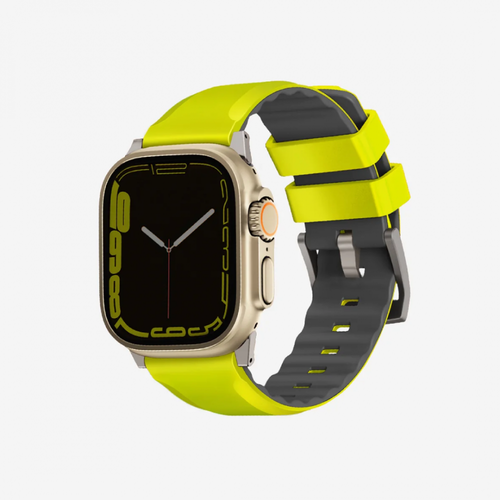 يونيك لينوس سوار ساعة ابل سليكون 45/44/42MM - أخضر