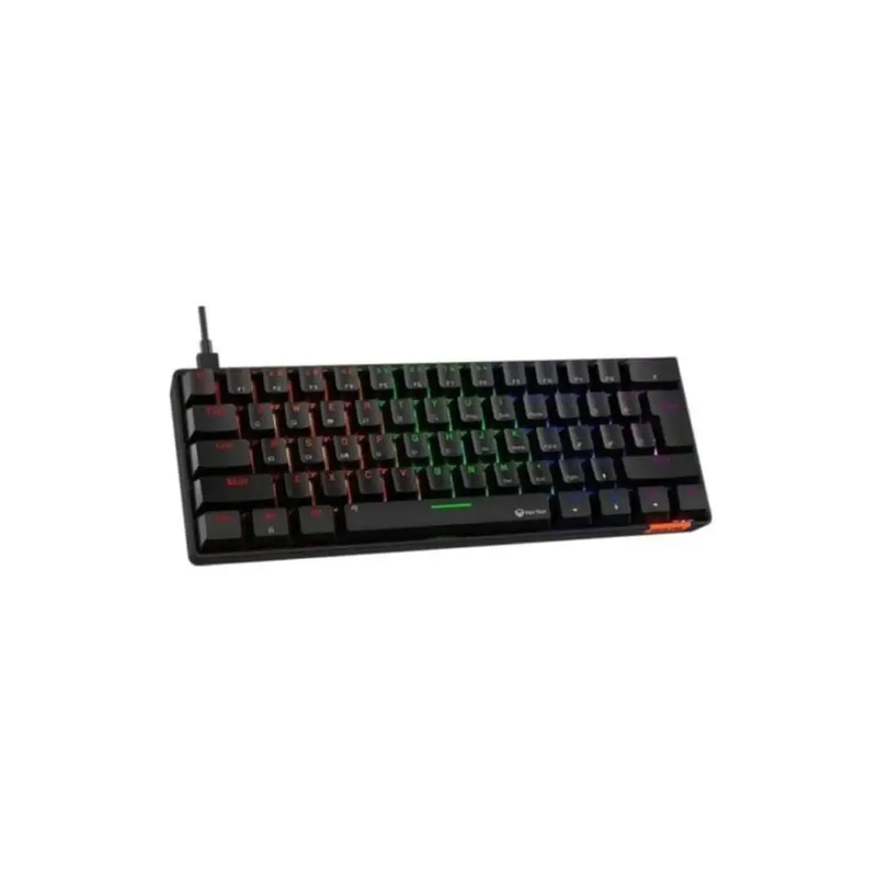 ميشن – لوحة مفاتيح ميكانيكية قيمنج 60% RGB سلكية MT-MK005 – أسود