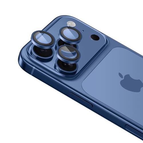 ارمور برو - حماية عدسات الكاميرا Lens Protector للايفون 17Pro/Max - ازرق