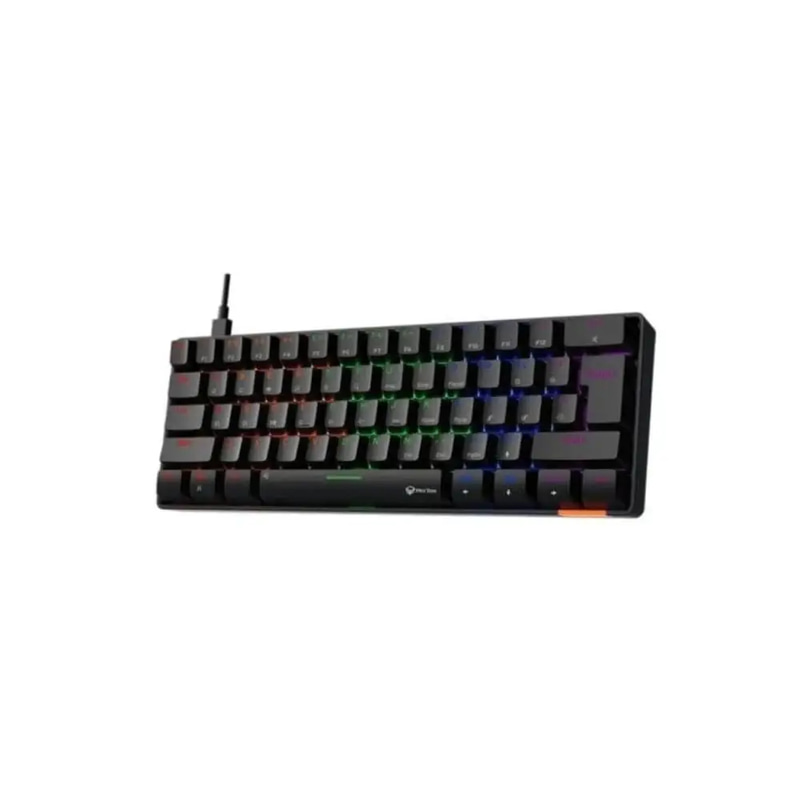 ميشن – لوحة مفاتيح ميكانيكية قيمنج 60% RGB سلكية MT-MK005 – أسود