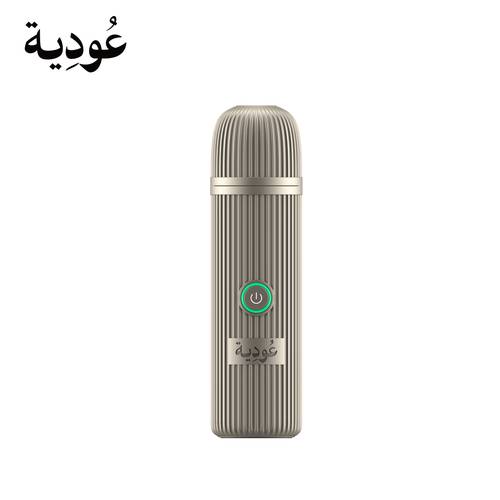 مبخرة عودية ذكية محمولة ببطارية 2000 مللي أمبير D009 - رمادي