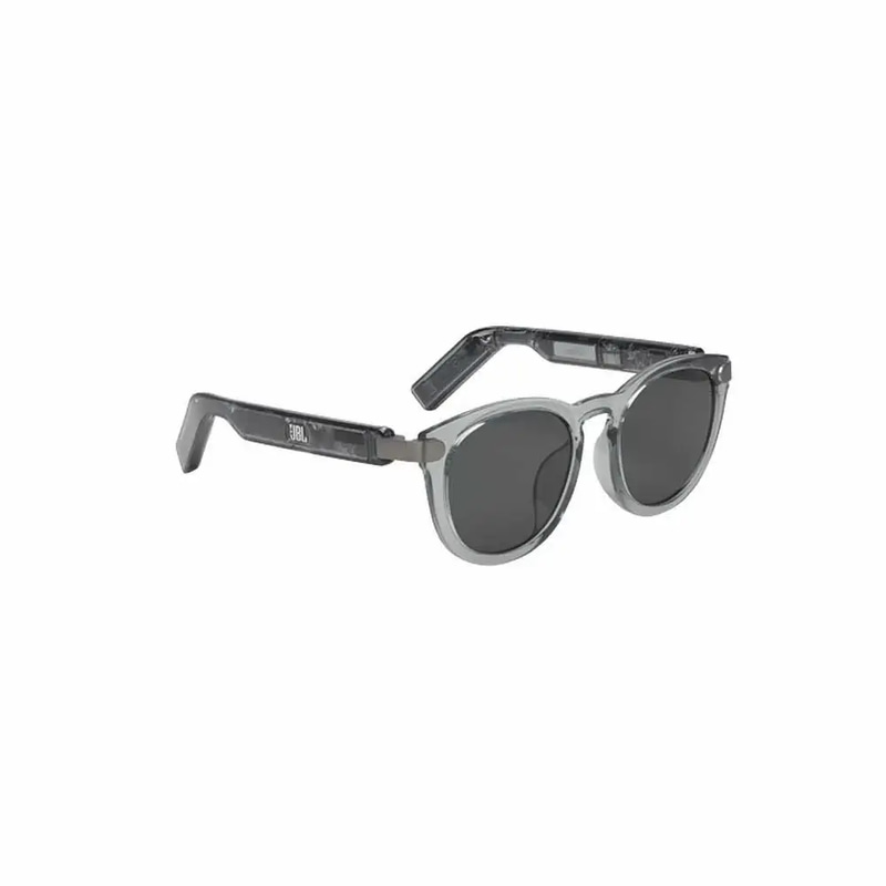 نظارة دائرية جي بي ال Soundgear Frames للصوت بتقنية JBL OpenSound مع مايكروفون للمكالمات 8 ساعات وقت التشغيل - اسود