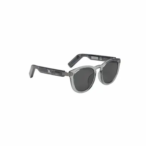 نظارة دائرية جي بي ال Soundgear Frames للصوت بتقنية JBL OpenSound مع مايكروفون للمكالمات 8 ساعات وقت التشغيل - اسود