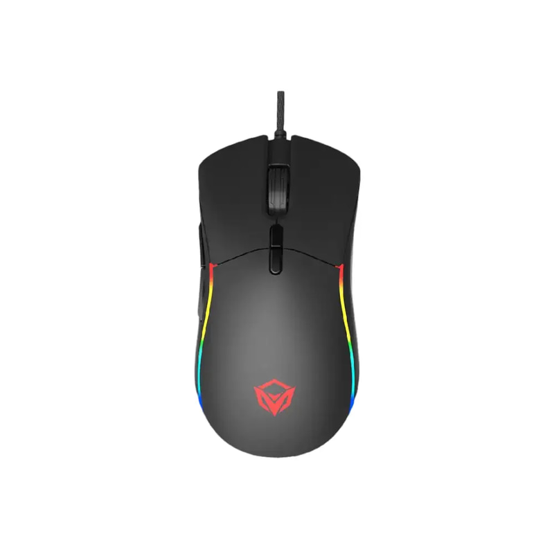 ميشن - ماوس ألعاب RGB بدقة 12000 DPI سلكي MT-GM19_2023 – أسود
