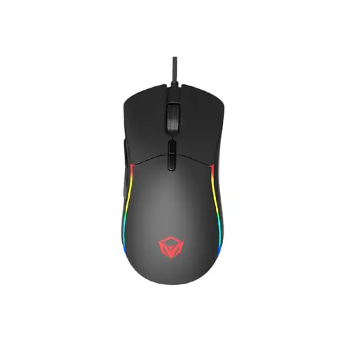 ميشن - ماوس ألعاب RGB بدقة 12000 DPI سلكي MT-GM19_2023 – أسود