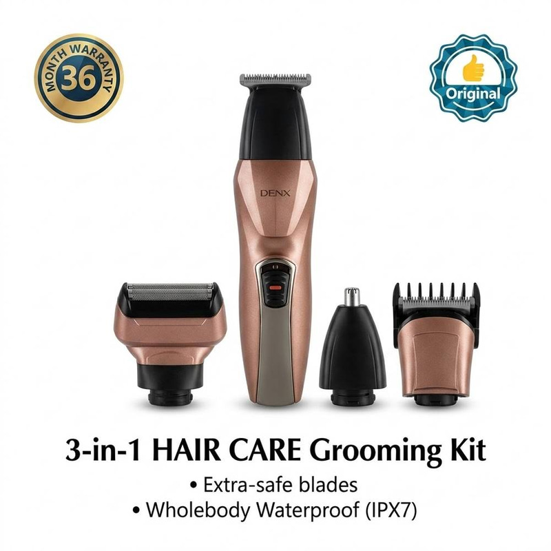 DENX DX1339 Hair Care 3 in 1 ماكينة عناية بالشعر 3 في 1 DENX DX1339