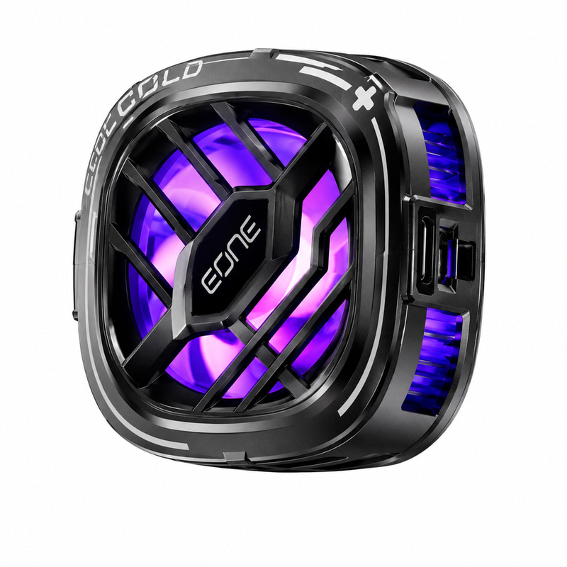 مبرد هاتف مغناطيسي EDONE Breeze 15W مع شحن لاسلكي وتبريد Semiconductor