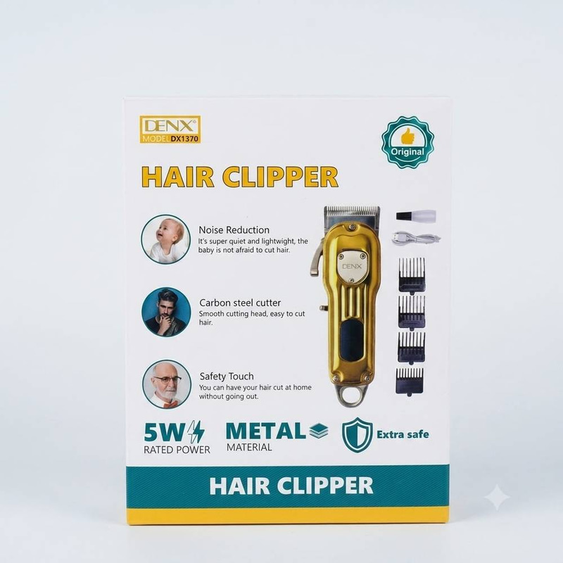 DENX DX1370 Hair Clipper ماكينة حلاقة شعر DENX DX1370