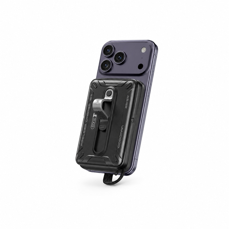 باور بانك لاسلكي مغناطيسي EONE PAXO سعة 10000mAh مع شحن سريع PD 22.5W وشحن لاسلكي 15W