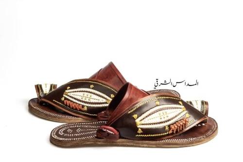زبيرية صناعة يدوي جلد طبيعي ارضية جملي
