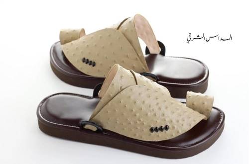 حذاء نعام