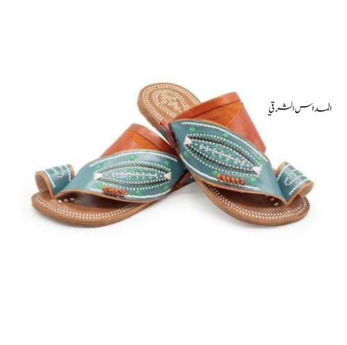 زبيرية صناعة يدوي جلد طبيعي ارضية جملي