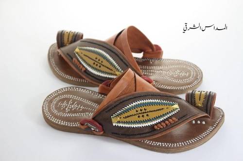 زبيرية صناعة يدوي جلد طبيعي ارضية جملي