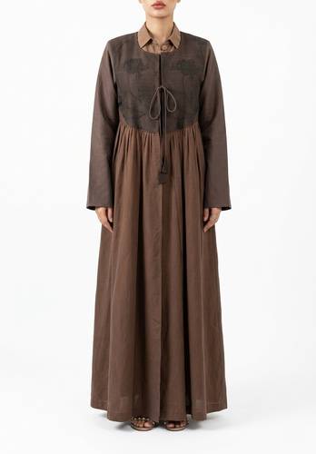 BAHIAH JACQUARD BROWN 