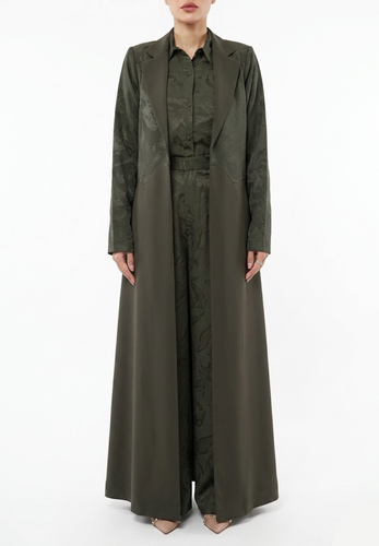 BAHIAH FLOWER CREPE GREEN 