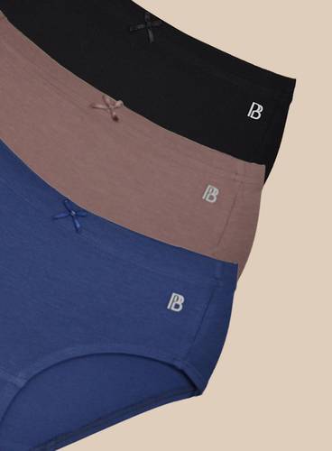 EVERYDAY COMFORT COTTON ELASTANE, 3 PACK OF HIPSTER PANTY