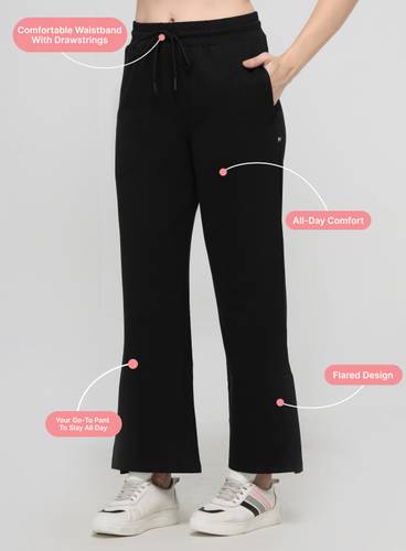 HIGH WAIST FLARED PANTS