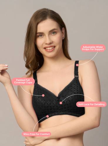 LACY FULL COVERAGE PADDED BRA
