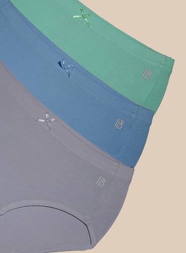 3 PACK OF HIPSTER PANTY , EVERYDAY COMFORT COTTON ELASTANE