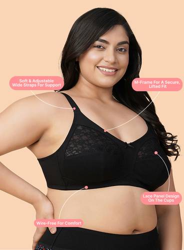 FULL COVERAGE SECTION CUP NON- PADDED BRA