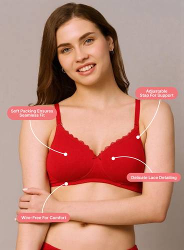 WIRE-FREE PADDED T-SHIRT BRA