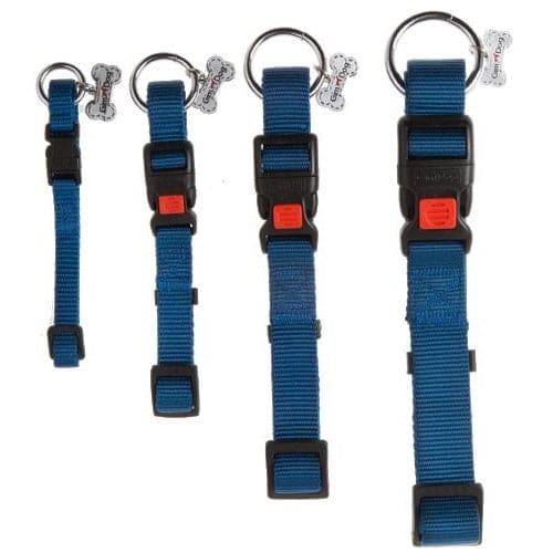 Gim Dog Blue Nylon Dog Collar 2.5*60 cm