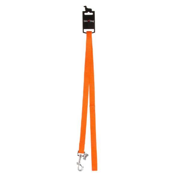 Gim Dog Leash, Orange Color, 2* 100 cm