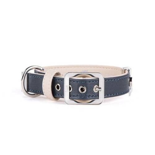 My Family Heritage Blue Leather Collar 26x1.6 cm