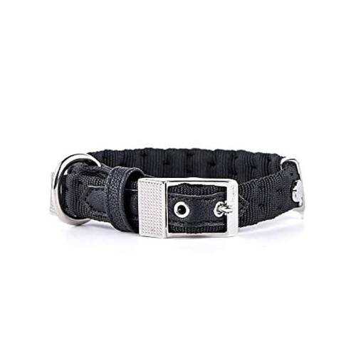 My Family Milan Black Nylon Collar 26 x 1.6 cm