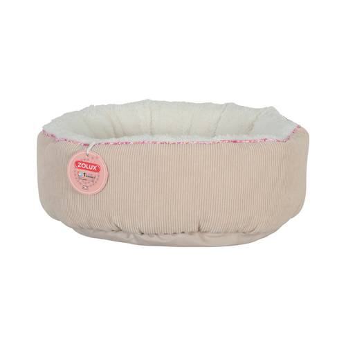 Zolux Bloom Basket Bed For Cats and Dogs Beige