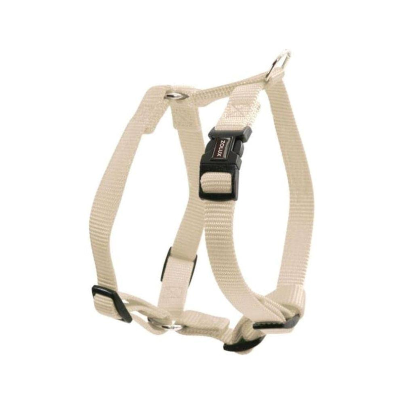 Zolux Nylon Harness for Dogs 40 mm Beige