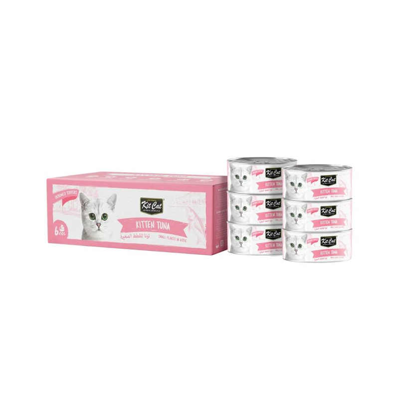 Kit Cat Deboned Tuna Wet Food for Kittens 6×50g
